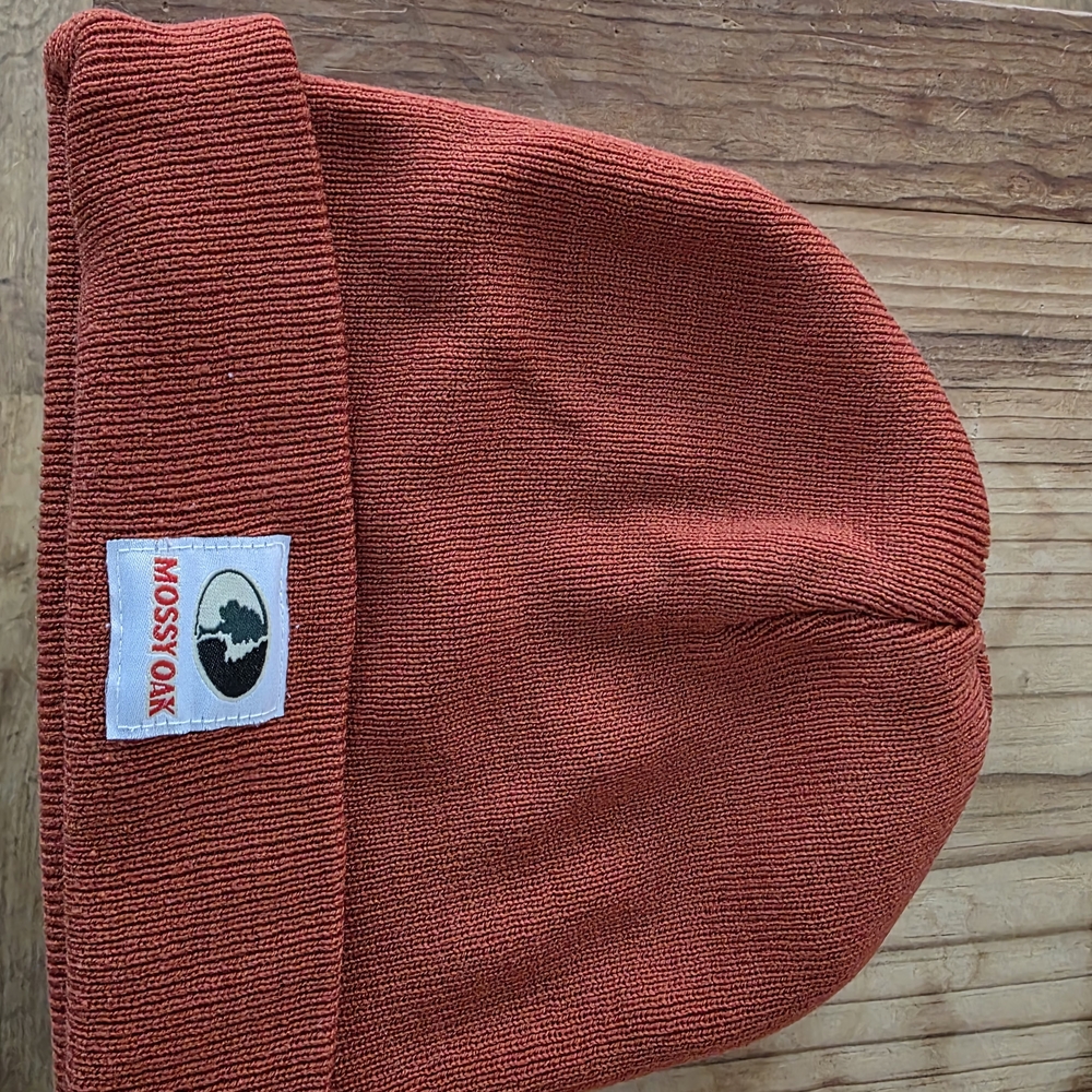 Mossy Oak Rust Knit Cap